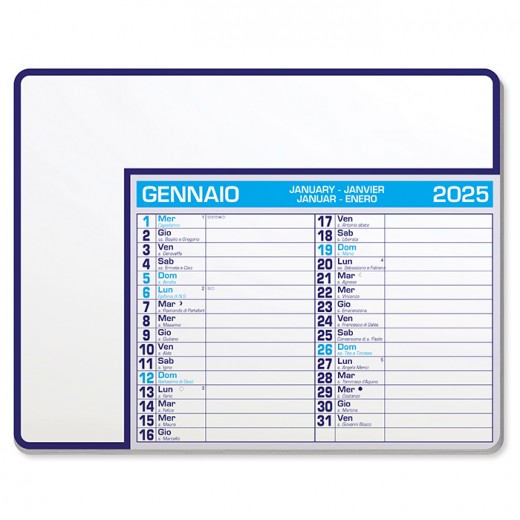 CALENDARI DA TAVOLO - CALENDAR PAD EDGE PA782