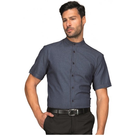 CAMICIA UNISEX DETROIT STRETCH - ISACCO 061767M