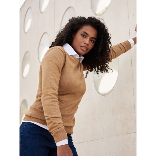 LADIES' ROUND-NECK PULLOVER JN1313