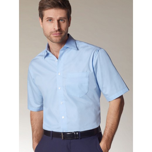 MEN'S BUSINESS SHIRT SHORT-SLEEVED JN607