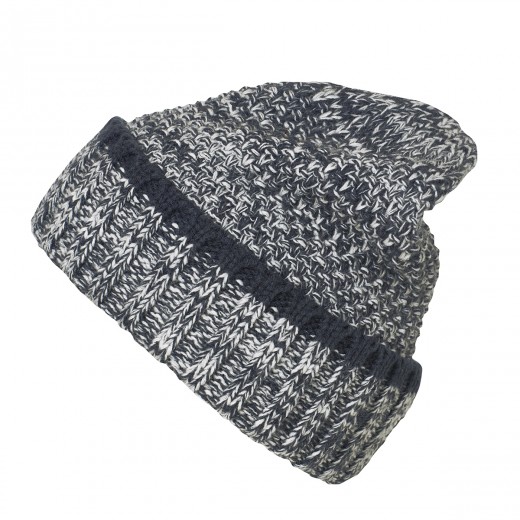 MEN'S MELANGE BEANIE 100% P