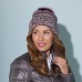 LADIES' MELANGE BEANIE 100% P