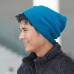 KNITTED LONG BEANIE 100%P M&B